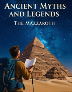 Ancient Myths and Legends explorer looking at pyramid